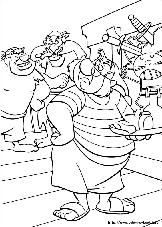 Peter Pan coloring picture